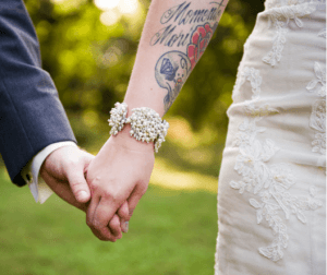 Cover up a tattoo for your wedding?