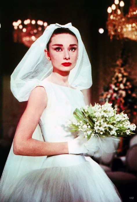 Audrey Hepburn Movie Wedding Hair