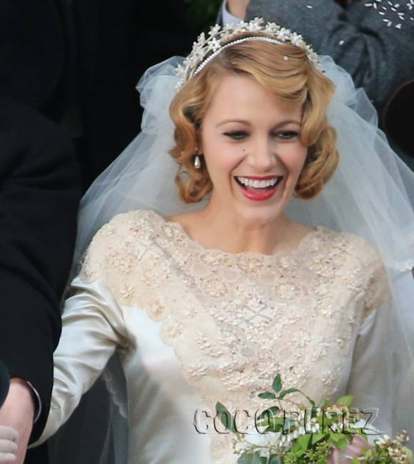 Blake Lively Movie Wedding Hairstyle