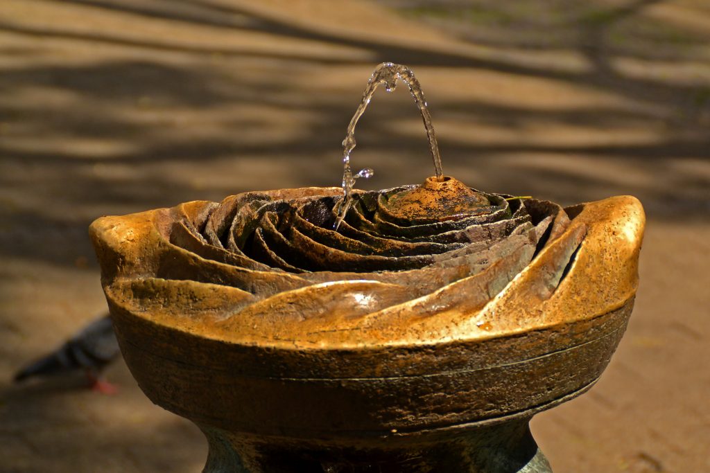 crafted room fountain