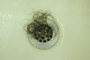 hair blocking drains