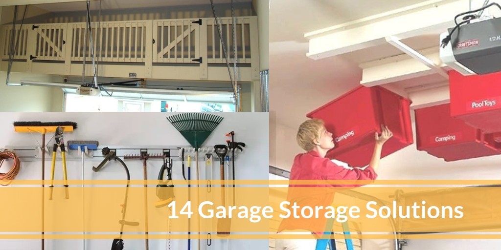 14 Easy Brilliant Cheap Garage Storage Solutions Ideas