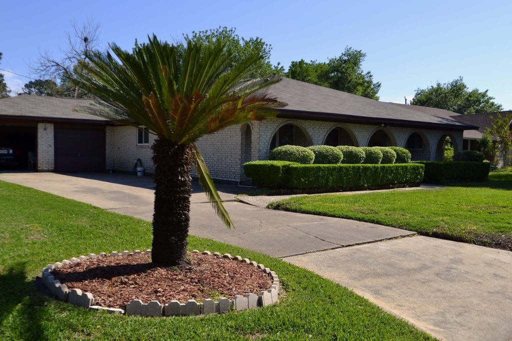 concrete driveway