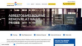 Asbestos Watch Melbourne
