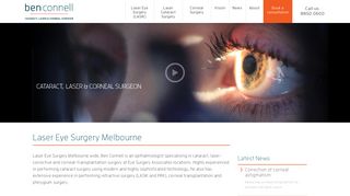 Ben Connell Laser Eye Surgery Melbourne