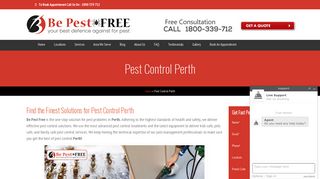 Emergency Pest Control Perth