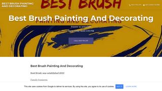 Best Brush Painting And Decorating