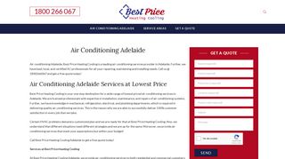 Best Price Heating Cooling
