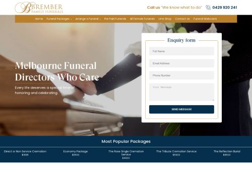 Brember Family Funerals
