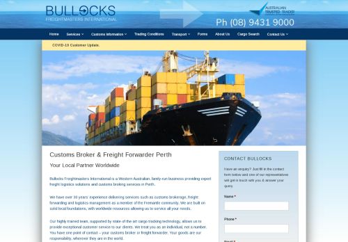 Bullocks Freightmasters International