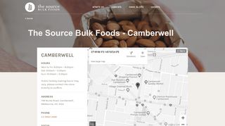 The Source Bulk Foods Camberwell