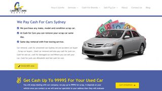 Cash for Cars Sydney