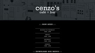 Cenzo’s Cafe + Bar