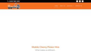 Mobile Cherry Picker Hire