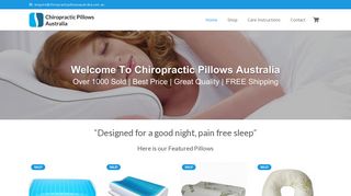 Chiropractic Pillows Australia