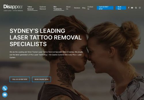 Disappear Laser Clinic + Tattoo Removal