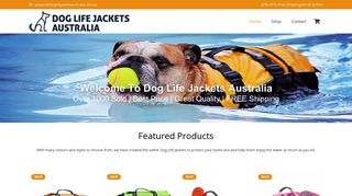 Dog Life Jackets Australia