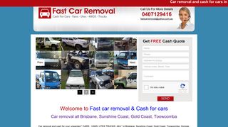 Fast car removal