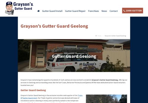 Grayson’s Gutter Guard Geelong