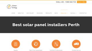 Best Solar Panel Installers Perth