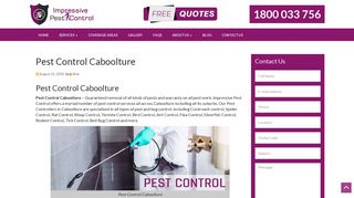 Impressive Pest Control Caboolture