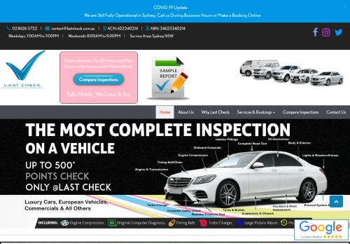 Last Check Vehicle Inspection