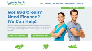 Loans for people with bad credit