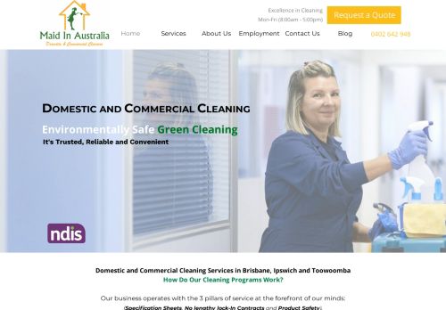 Maid in Australia Domestic and Commercial Cleaners