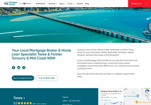 Mortgage Choice Broker – Taree & Forster & MidCoast NSW – Peter Byrne