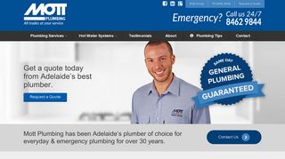 Mott Plumbing Adelaide