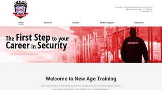 New Age Training Academy