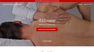 Paul Rofe Massage Therapist