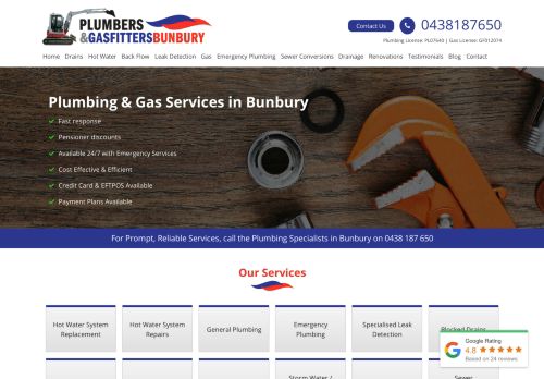 Plumbers and Gasfitters Bunbury