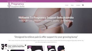 Pregnancy Support Belts Australia