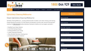 Spotless Upholstery Cleaning