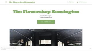 The Flowershop Kensington