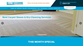 Total Carpet Cleaning Melbourne