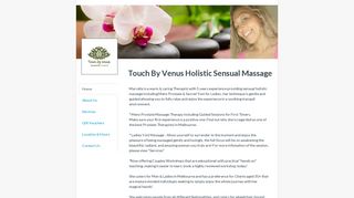 Touch By Venus Holistic Massage & School of Sensual Massage Melbourne