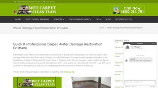 WCCT Flood Damage Restoration Brisbane
