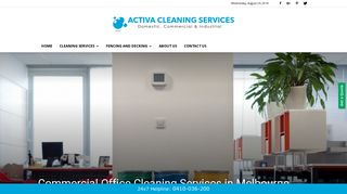 Activa Cleaning Services in Melbourne – Office & Home