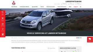 Lander Mitsubishi Service Centre