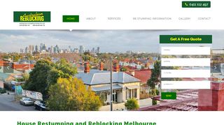Restumping Melbourne | Reblocking Melbourne