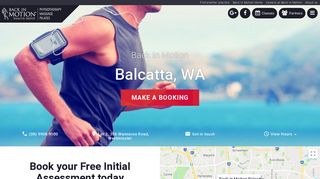 Back In Motion – Balcatta