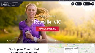 Back In Motion – Rowville