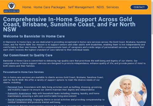 Bannister In Home Care – Gold Coast