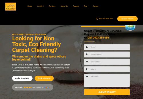 Black Gold Carpet Cleaning