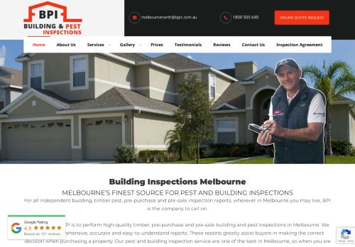 Building and Pest Inspection North Melbourne