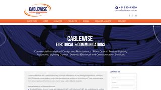 Cablewise Electrical and Communications Pty Ltd
