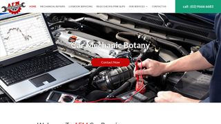 Car Mechanic Botany