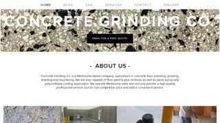 Concrete Grinding Co.